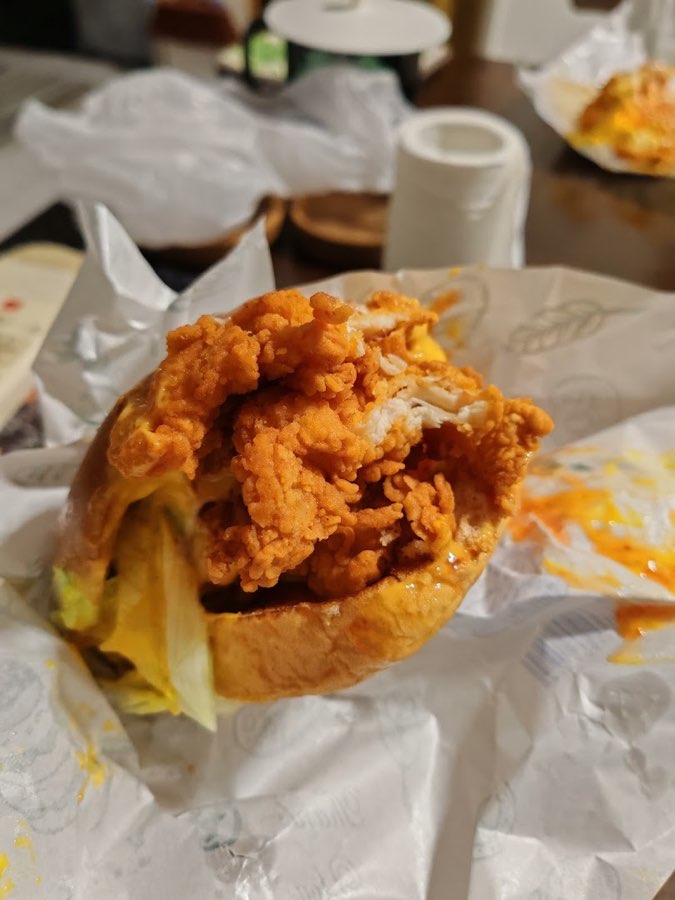 delicious burger, photograph 3 of 5