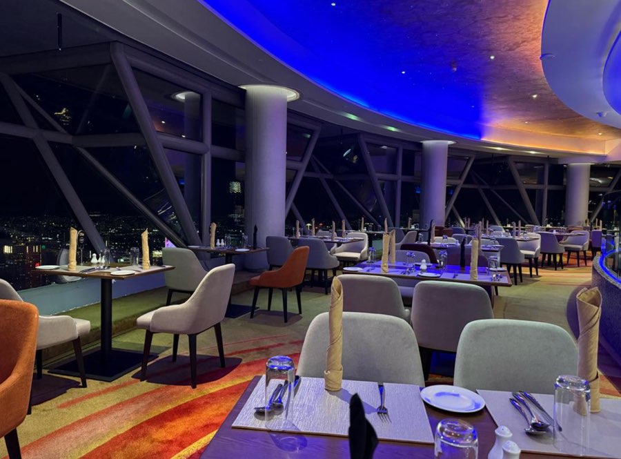 Orbit Revolving Dining at KL Tower
