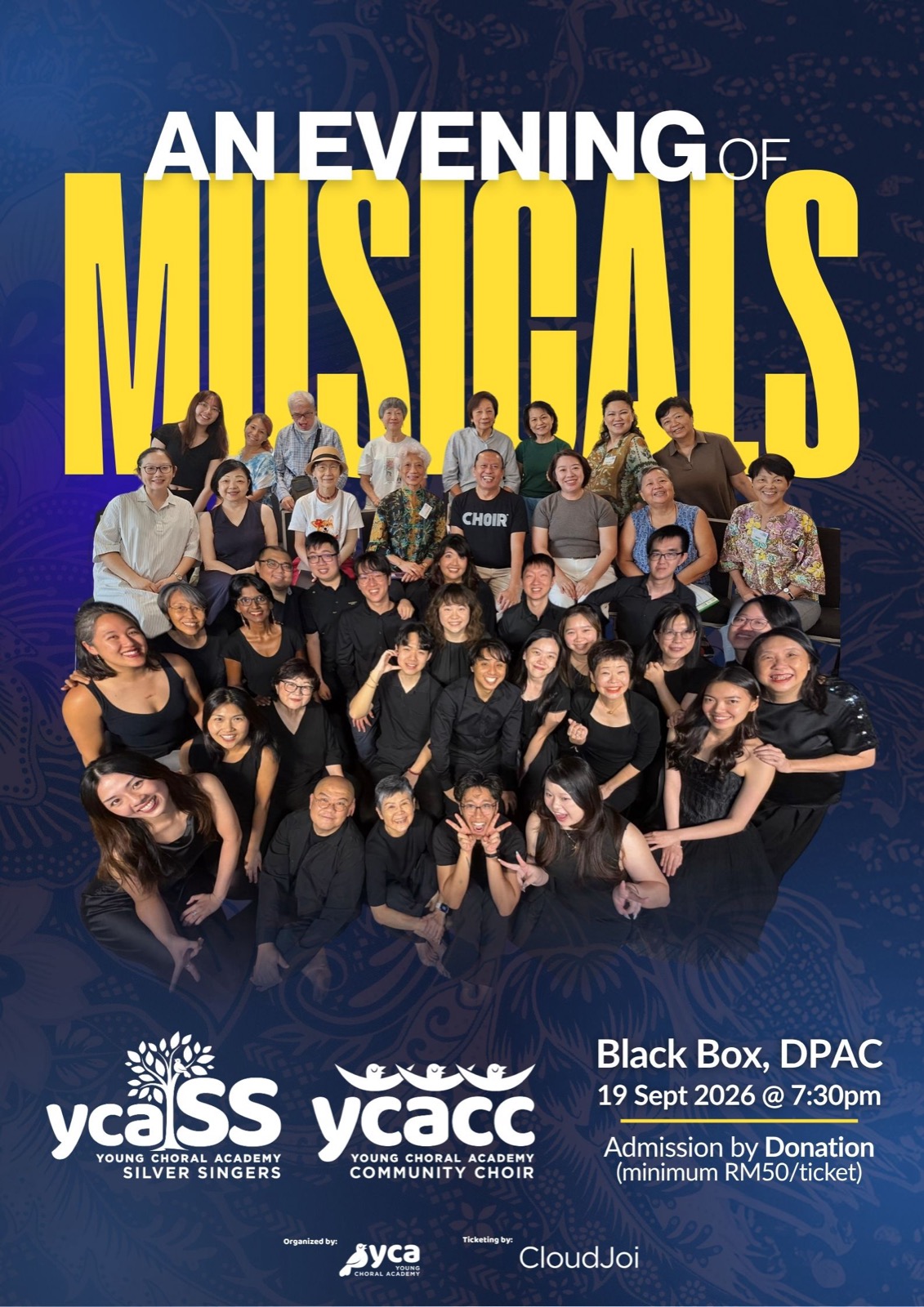 An Evening of Musicals poster at DPAC