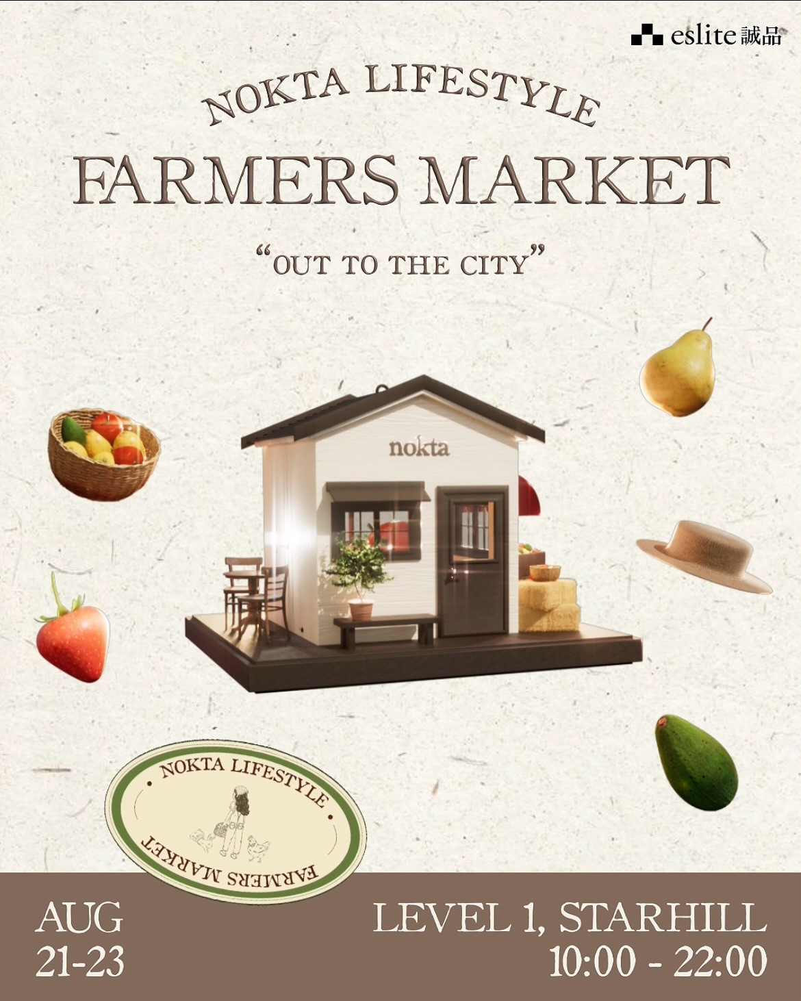 Nokta Lifestyle Farmers Market Out To The City poster at The Starhill