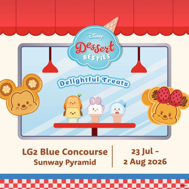Disney Dessert Besties poster, Sunway Pyramid